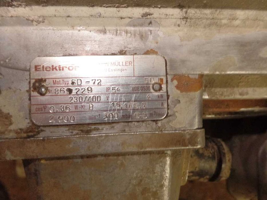 wentylator bocznokanałowy 4 kw