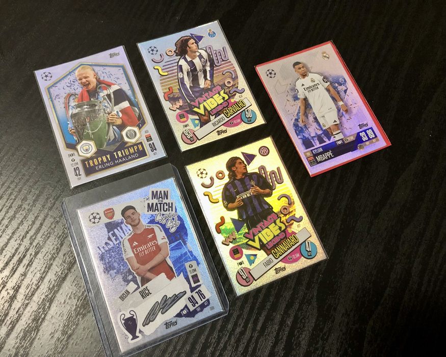 Cartas TOPPS Champions