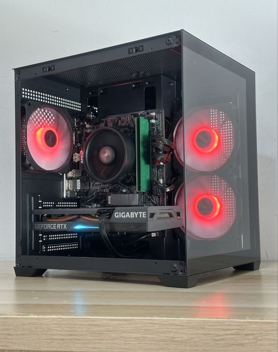 PC Gaming Ryzen 5 + RTX 3060 Ti | 16GB RAM | RGB | Pronto para Jogar