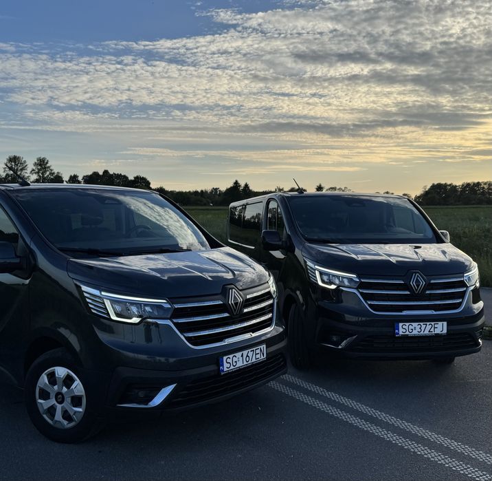 Wynajem 9-osobowego Renault Trafic -idealny na wakacje, od 240 zł/doba
