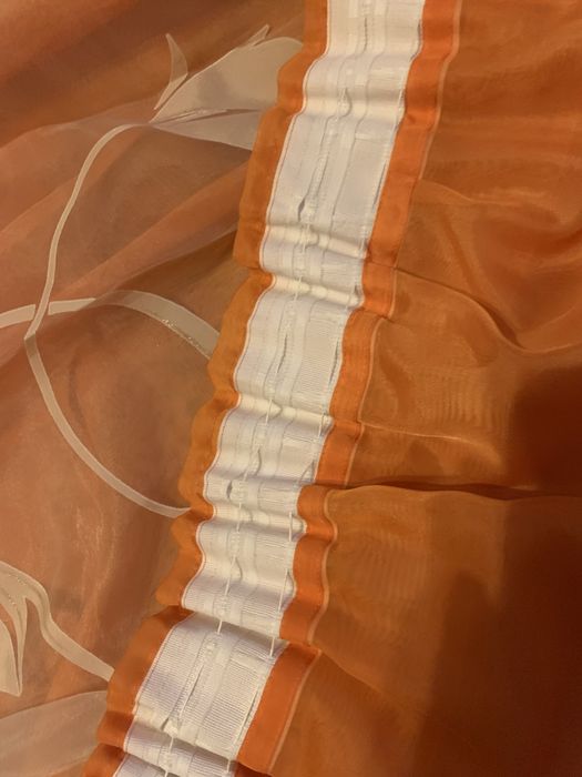 Дві штори з ламбрикеном