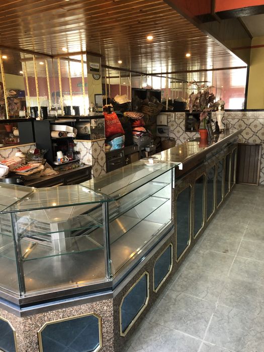 Balcão de Café/Bar em Inox e granito