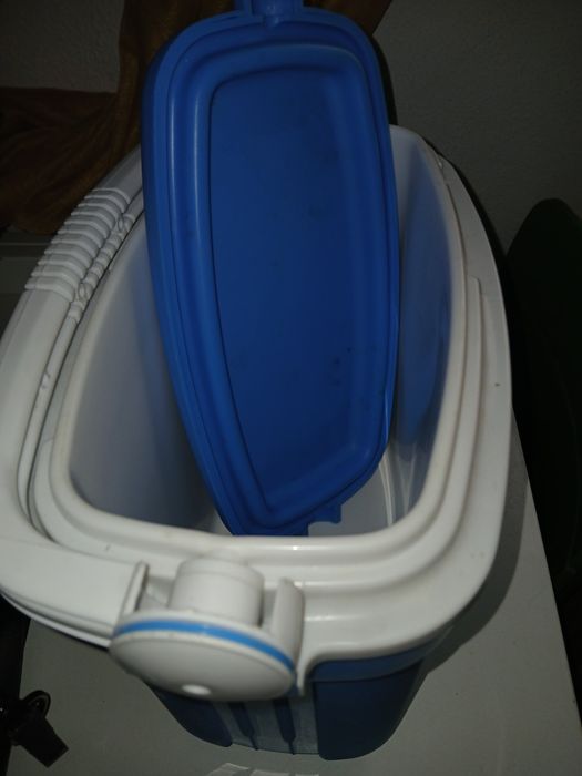 Geleira camping azul