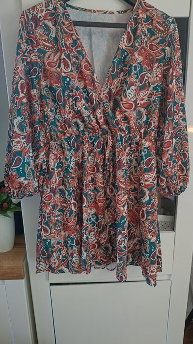 Sukienka Boho nowa XXL