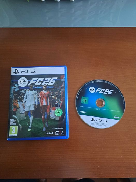 Jogo FC 26 como novo tem 1 ano