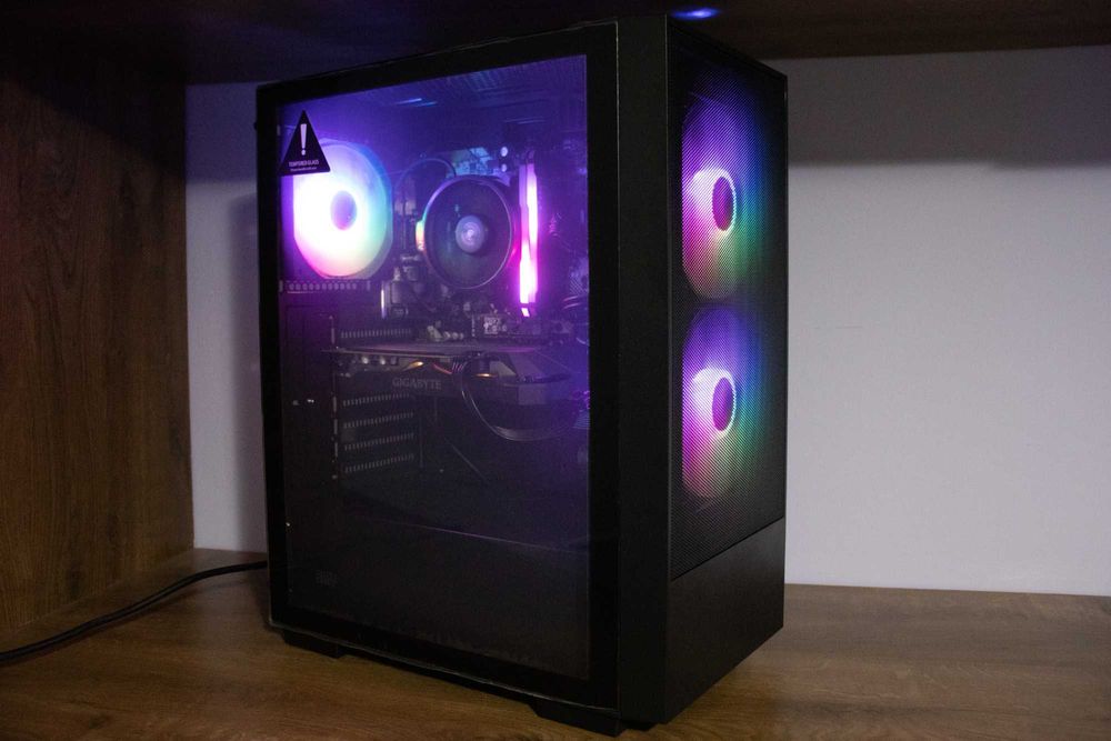 Komputer Gamingowy Ryzen 5 4500 RTX 2060 16GB RAM 512 SSD **DOWÓZ**