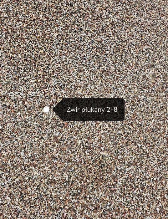 Żwir płukany 2-8 , 8-16 , 16-32