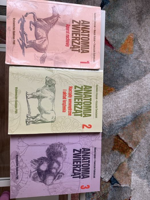 K.Krysiak Anatomia Zwierząt 1,2,3 ; rok 2012