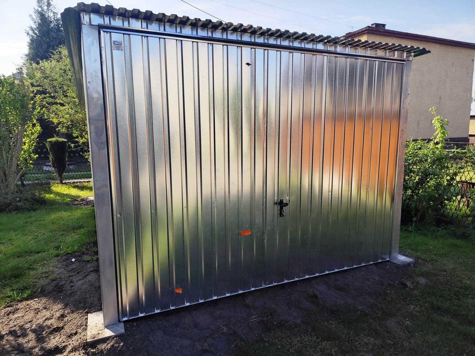 Garaż 3x5 II gatunek Blachy  SZYBKA Realizacja