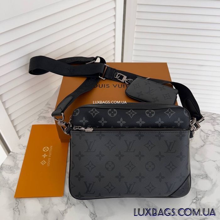 Мужская сумка Луи Виттон трио Louis Vuitton Trio