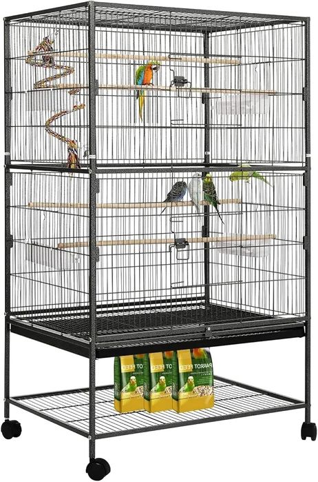 Duża klatka dla papug, ptaków