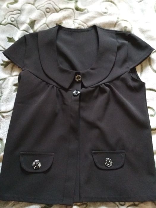 Жилетка черная (школа, офис)