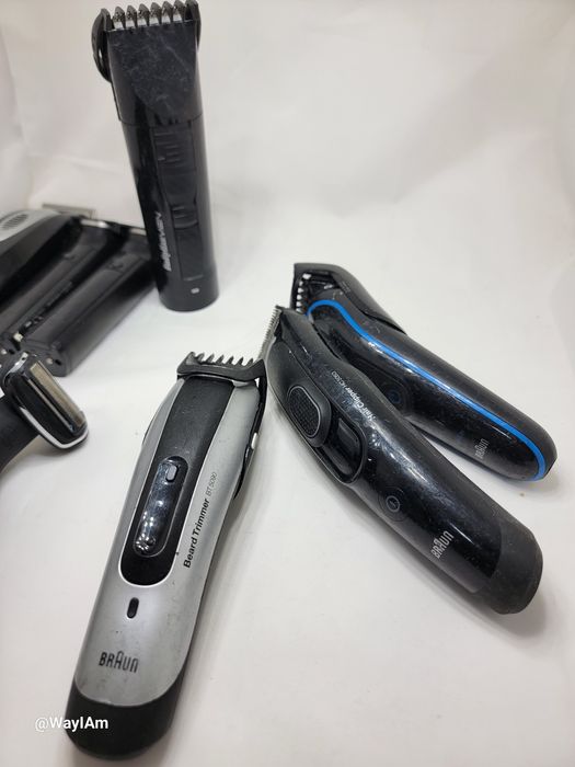 Philips, Braun тримери ремонт запчастини