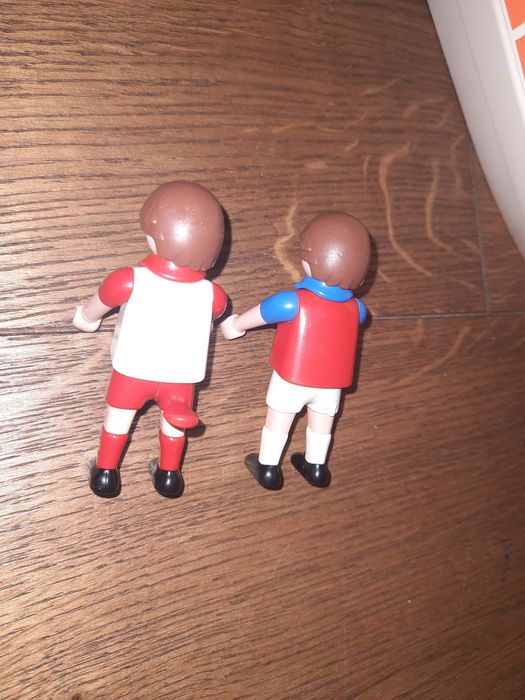 2 ludziki piłkarzyki playmobil
