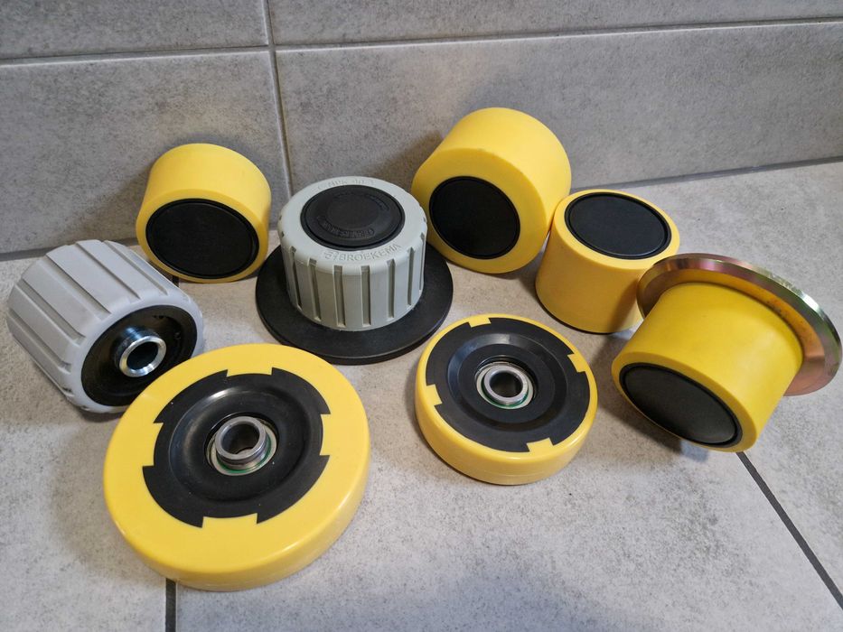 Rolki PU oraz gumowe do Grimme, Ropa Dewulf AVR Wuhlmaus Holaras Samon