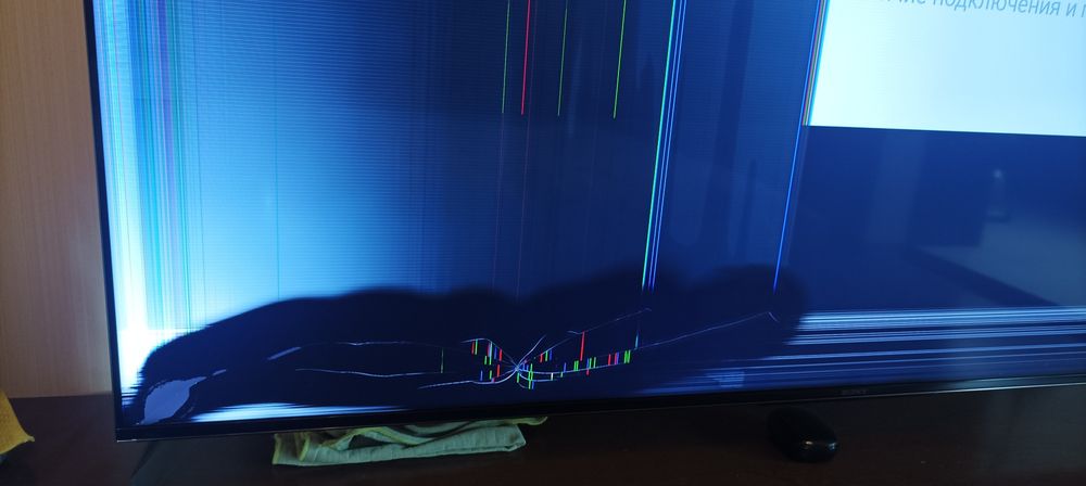 Продам телевизор Sony Bravia XR65X95J на запчасти (разбита матрица).