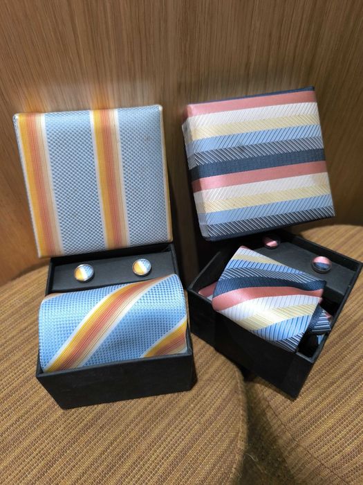 Pack de Gravatas e Punhos NOVOS