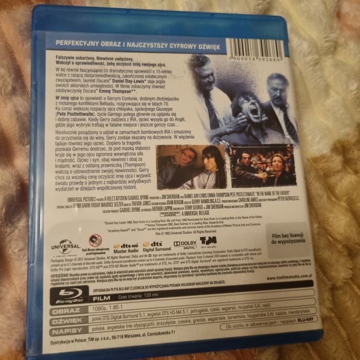 W Imię Ojca Blu-ray Polskie wydanie