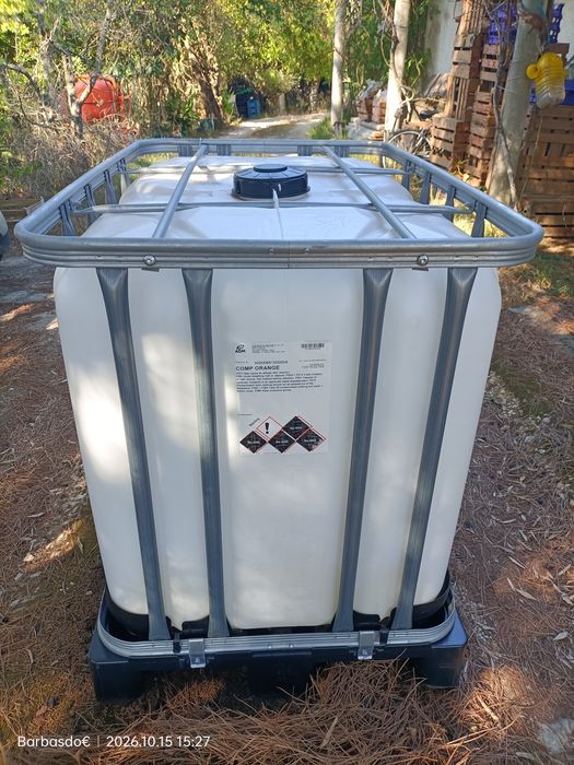 IBC 600 Litros Depósito Alimentar