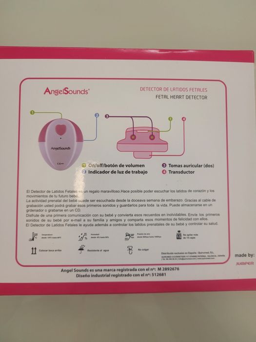 Ouvir bebe na barriga. Som fetal