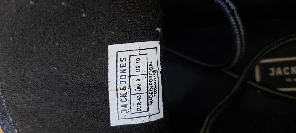 Чоловічі черевики сині