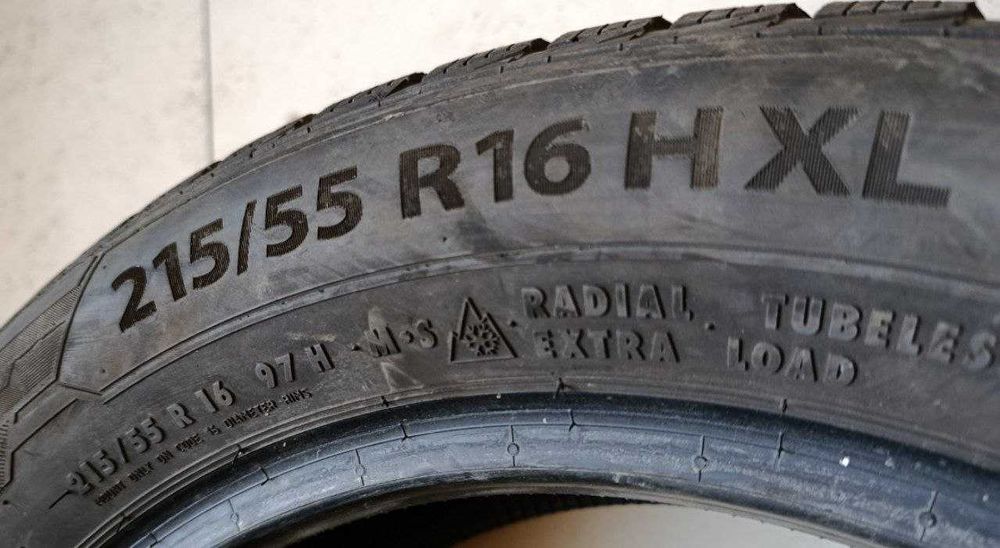 Пара шин б/у 215/55R16 97H XL Barum Polaris 5