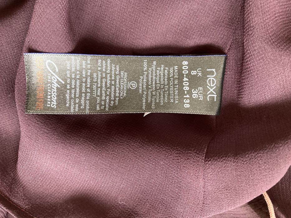 Sukienka wizytowa, letnia 36 Next, zwiewna. NOWA