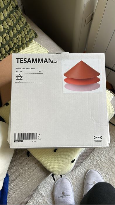 Abajour candeeiro de mesa Tesammans IKEA design escandinavo Raw Color