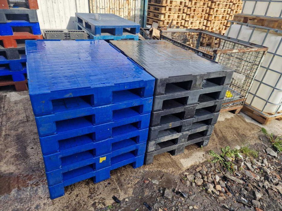 Palety plastikowe higieniczne 120x80 duże ilości