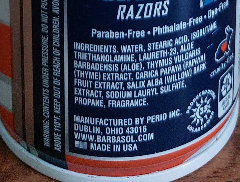 Крем-піна для гоління Barbasol 283мл