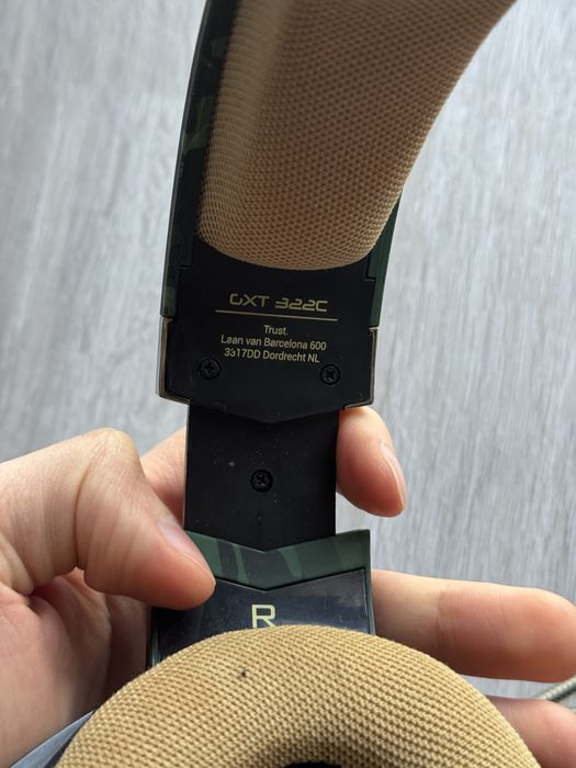 Ігрова гарнітура наушники Trust GXT 322C з мікрофоном, камуфляж