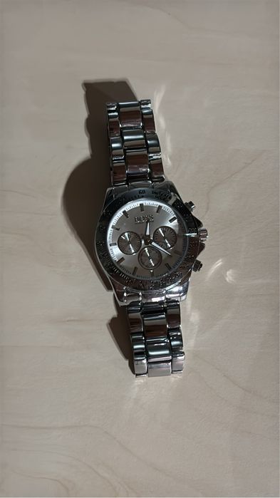 Zegarek srebrny hugo boss