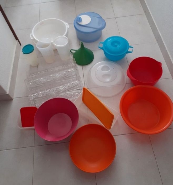 Utensílios de cozinha em plástico vários € = lote ou individuall