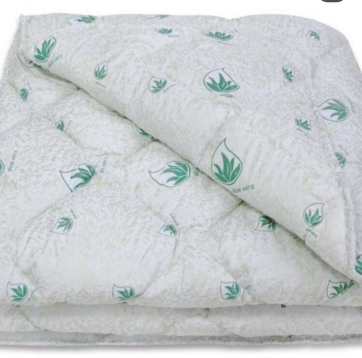 Зимова антиалергійна прошиті подушки/ковдри «Aloe Vera» La Bella