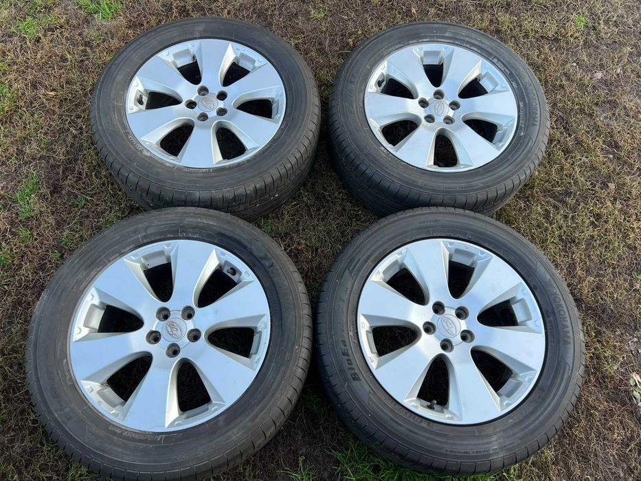 Felgi 17 5x100 Subaru Forester Impreza Legacy Outback XV ET48 Oryginalne Alufelgi