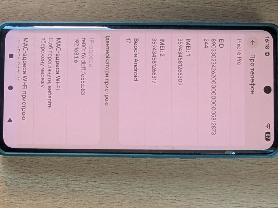 Google Pixel 6 Pro Neverlock.