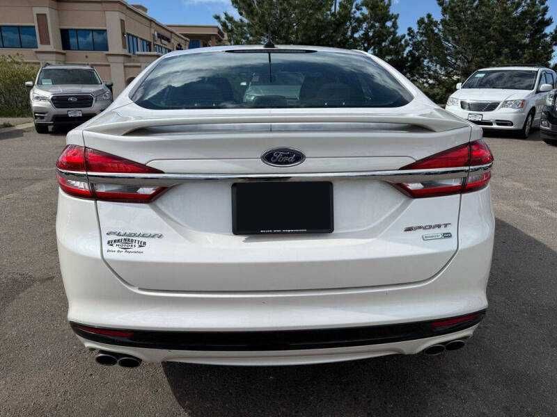 2018 Ford Fusion V6 Sport