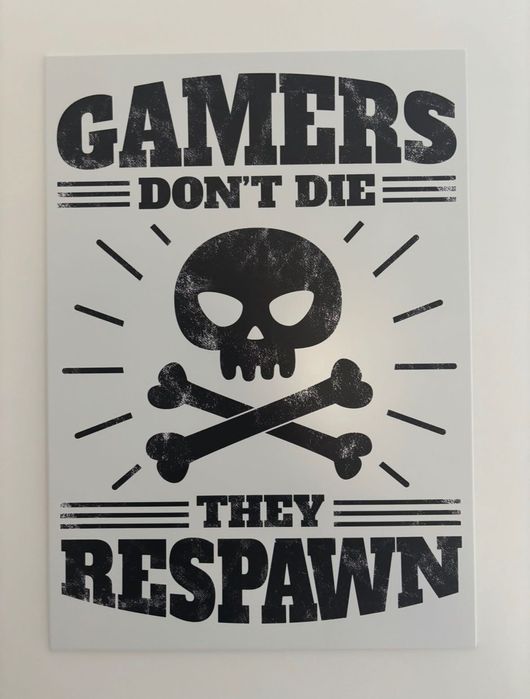 5 Quadros Gamer Magnéticos