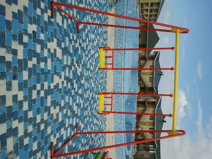 Детская качель двойная