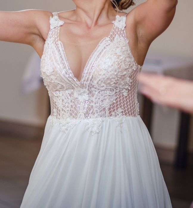 Suknia ślubna ivory 158cm