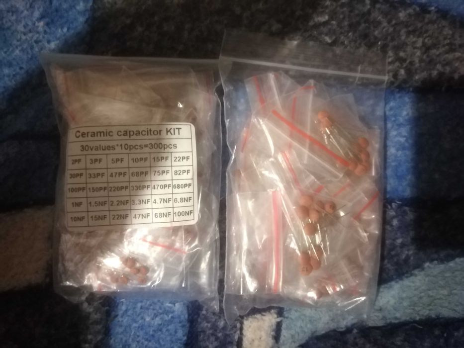 Акція!Набір конденсаторів 600 штук