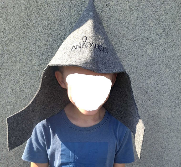 czapka do sauny, filcowa, różne wzory