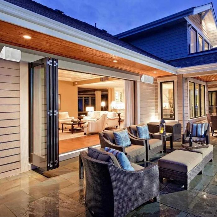 Coluna de Som de 20W com Suporte para fixar na Parede - NOVA