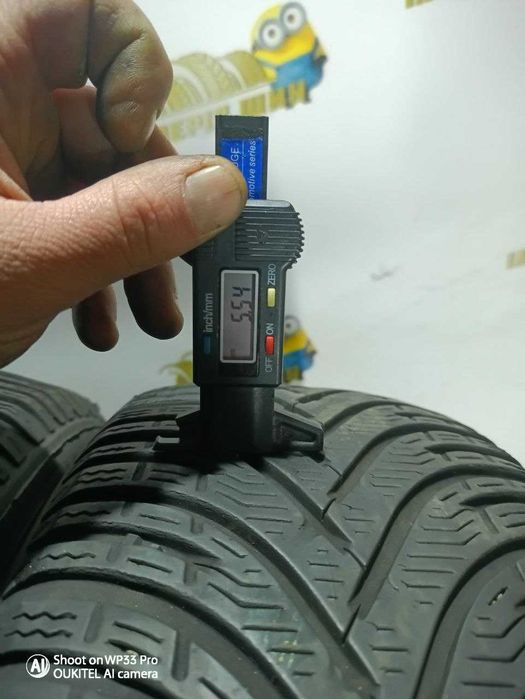 Шини Kleber 215/65R16. 4шт. Зима 2024р (0577)