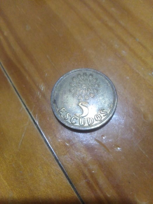 5 Escudos Coin - 1993