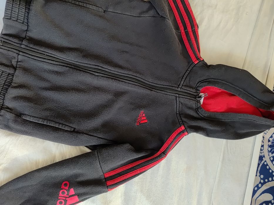 Bluza rozpinana adidas rozmiar 140