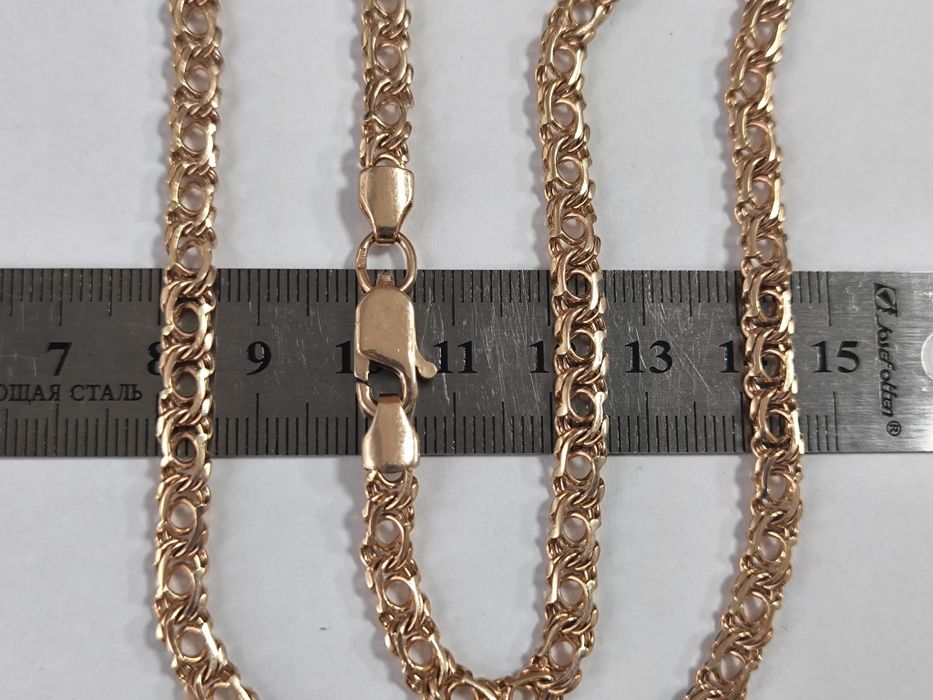 Цепочка золотая 60 см