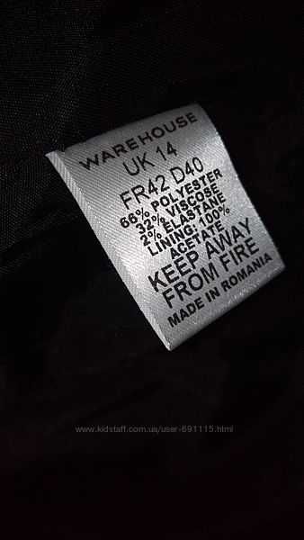 Юбка на школьницу подростка на 14-17 лет клетчатая шерсть 46-48-50 р.