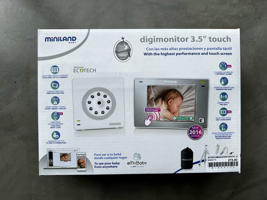 Miniland digimonitor 3.5” touch