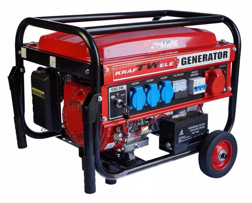 Generator Agregat Prądotwórczy 3,5KW Kółka rączki